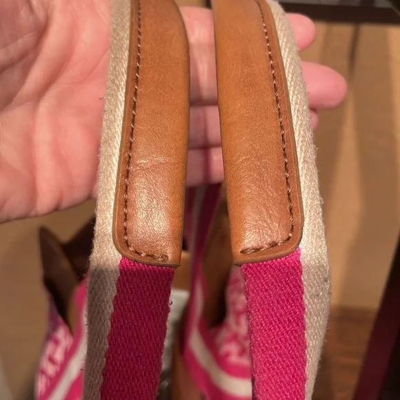 Tommy Hilfiger Pink and Brown Shoulder Bag - Picture 4 of 10